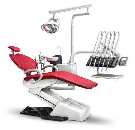 Woson WOD730 – стоматологическая установка с верхней подачей инструментов
