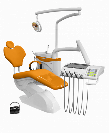 CHIROMEGA 654 NK (модификация NIKA) - стоматологическая установка с нижней подачей инструментов