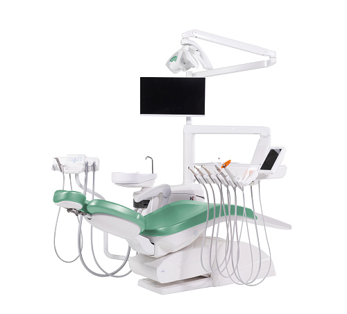 Miglionico NT P — стоматологическая установка с нижней подачей инструментов