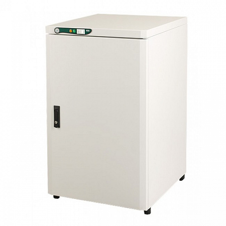 EKOM DK50 2V/M - безмасляный компрессор для 2-x стоматологических установок без кожуха, с осушителем, с ресивером 25 л