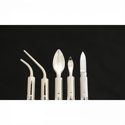 KDF WAX MASTER II - электрошпатель сенсорный с 2-мя рукоятками и 5-ю насадками