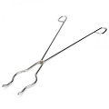 KDF Denken Tweezers for metal loading - пинцет для загрузки металла в тигель L=18 см