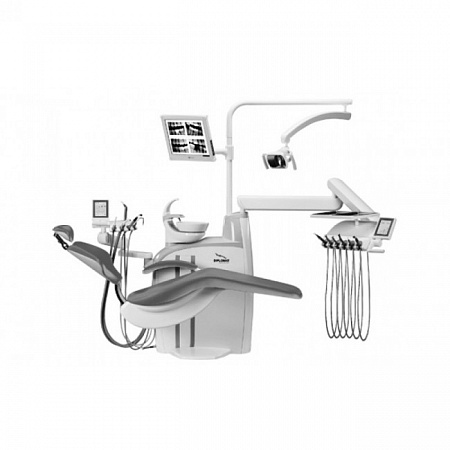 Diplomat Adept DA380 - стационарная стоматологическая установка с нижней подачей инструментов
