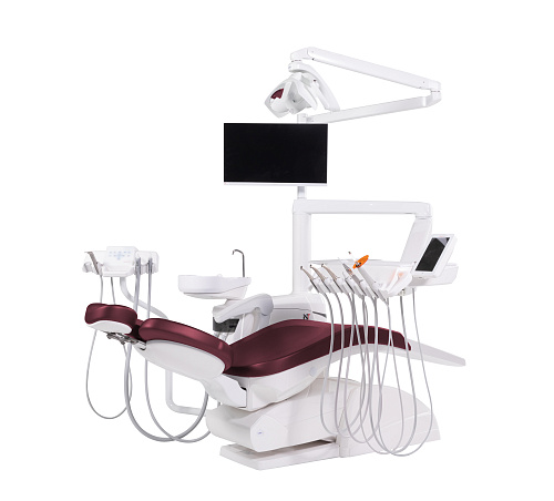 Miglionico NT P — стоматологическая установка с нижней подачей инструментов